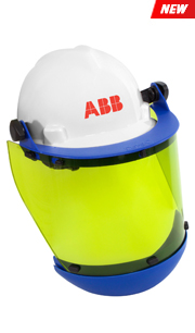 12 cal Arc Resistant Faceshield w/Hard Hat 