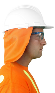 Neck Protector Flap - ARC/FR Orange