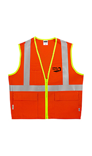 Gilet De Coton Fluorescent Coton 3 Poches CP