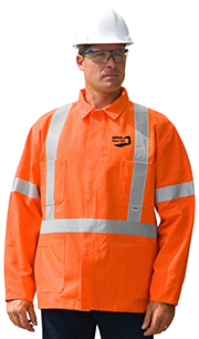 Hi-Viz Cotton Utility Jacket