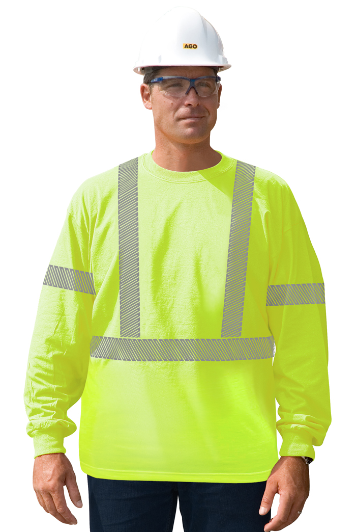 HV-119 | Long Sleeve T-Shirt SEGMENTED | AGO Industries Inc.