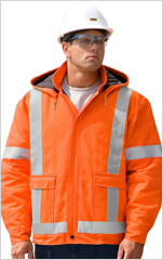 Traffic Safety Insulated Bomber Jacket