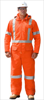 Traffic Safety Insulated Coverall