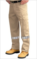 Cotton Work Pant with Cargo Pockets