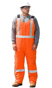 Traffic Safety Insulated Bib Overall