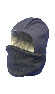 Winter Hard Hat Liner with Face Protector